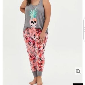 🆕🍍☠️ PINEAPPLE SKULL SLEEP SET ☠️🍍